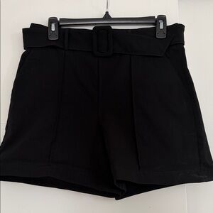 INC International Concepts Black High Waist Shorts